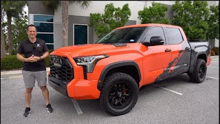 Is the 2023 Toyota Tundra TRD PRO a BETTER truck than a Ford Raptor [upl. by Kramal860]