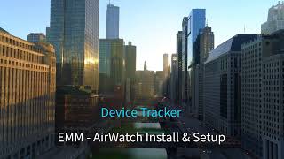 Device Tracker installation with VMware Workspace ONE UEM AirWatch  Zebra Technologies [upl. by Acissehc]