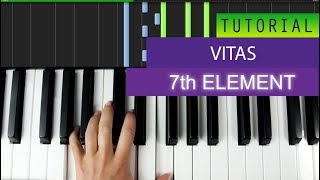 Vitas  7th Element Piano Tutorial  MIDI [upl. by Spooner688]