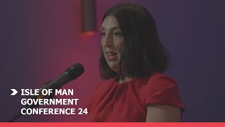 IOM Government Conference 2024  Tuesday Closing Remarks from the Cabinet office Minister [upl. by Ativad]