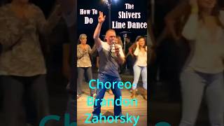 Shivers Lesson in under 60 seconds linedancers dance dancemoves shivers [upl. by Lesab]