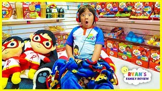 Ryan Spend 24 hours overnight in Ryans World Toys Room Challenge [upl. by Alicec8]