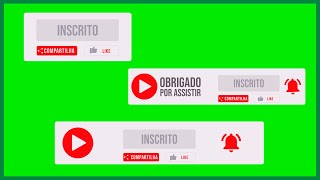 GREEN SCREEN INSCREVASE ATUALIZADO 2021 [upl. by Eimmit665]