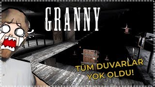 GRANNYNİN EVİNİ YOK ETTİM EFSANE MOD [upl. by Atilek]