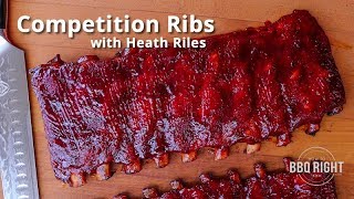 Competition Rib Recipe from Pitmaster Heath Riles [upl. by Jew]