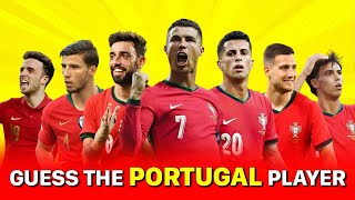 GUESS THE PORTUGAL PLAYER IN 3 SECONDS  FOOTBALL QUIZ 2024 [upl. by Sema]