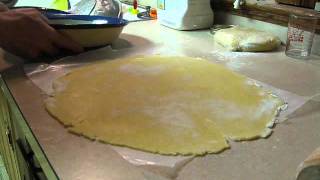 Making a GF Pie Crust [upl. by Elatnahs]