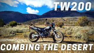 TW200  Combing the Desert [upl. by Ycart]