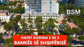 Hapet ndërtesa e re e Bankës së Shqipërisë ish Hotel Dajti  Tirana Albania 2023 4K Drone video [upl. by Petigny]