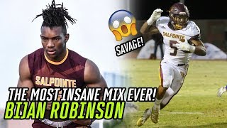 The 1 High School Running Back In AMERICA Bijan Robinson Official Senior Year Highlights 🔥 [upl. by Siddra]