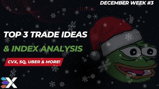 OPTIONS Trading Ideas  December Week 3  Xtrades [upl. by Siskind]