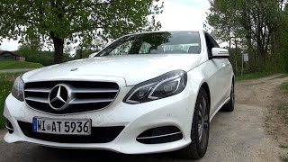 2015 Mercedes E 200 184 HP Test Drive [upl. by Ling153]