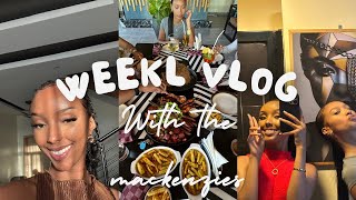 VLOG LUNCH WITH THE Mäckenzies🍝 SOFT LIFE GIRLIES 😌 [upl. by Cailean]