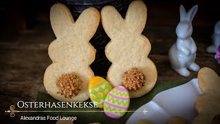 Osterhasenkekse DIY Geschenk zu Ostern Meine Osterwoche [upl. by Ivens]