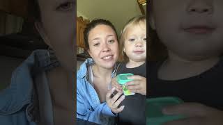 Making lunch with Rustyn rustyn rustyncore baby cute addiemccracken funny mom [upl. by Nosiram635]