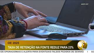 DI  A RETENÃ‡ÃƒO NA FONTE E PAGAMENTO POR CONTA DOS TRABALHADORES INDEPENDENTES DESCE EM 2025 [upl. by Asilrahc]