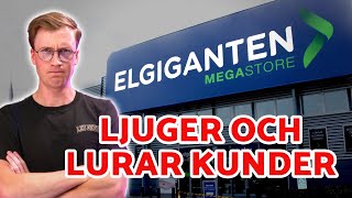 ELGIGANTEN FÖRSÖKTE LURA MIG PÅ 17 000 KR [upl. by Ard392]