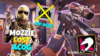 Mozzies P10 Acog Was So OP Ubisoft Removed It  Rainbow Six Siege TTS [upl. by Nwahsyd]