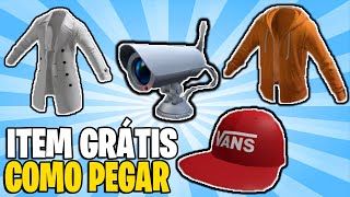 ✅ INCRÍVEL  COMO GANHAR OS NOVOS ITENS GRÁTIS NO ROBLOX [upl. by Wylma]