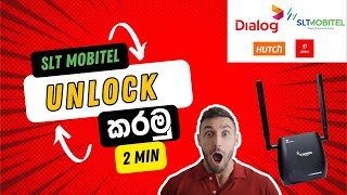 SLT Mobitel Tozed S10 Router Unlock Sinhala 2024 🤩 [upl. by Verity902]