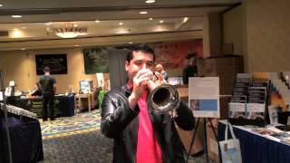 Pacho Flores with StomviUSA at the 2014 ITG conference [upl. by Heilman]