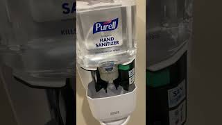 How to replace Purell hand sanitizer dispenser [upl. by Laine461]