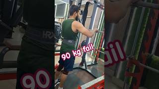 shortsfeed  squad exercise 90 kg first time shorts ytshorts reels [upl. by Rainwater]