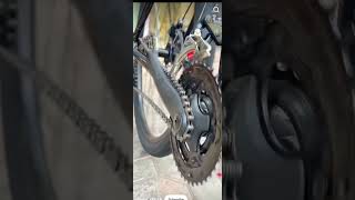 front derailleur adjustment viral mtbbike viralvideo viralreels [upl. by Annoeik]