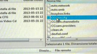 installazione chiave in cccam [upl. by Ehudd78]