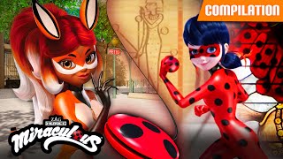 MIRACULOUS  🐞 Compilation 11 🐾 FULL EPISODES ▶️ Gigantitan  Befana  Sapotis Season 2 [upl. by Adnolrehs]