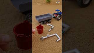 Mini Chaff Cutter Machine Project Mini Handpump Water Motor And Cow Video Project shorts [upl. by Yhtac]