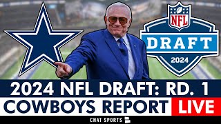 Dallas Cowboys NFL Draft 2024 Live Round 1 [upl. by Inail]