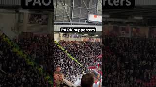 【impact！】PAOK fans in Old Trafford PAOK manutd manchesterunited EL premierleague football [upl. by Rettig676]