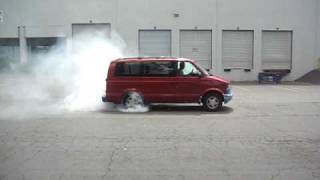 Major Chevy Astro Van Burnout [upl. by Anestassia]