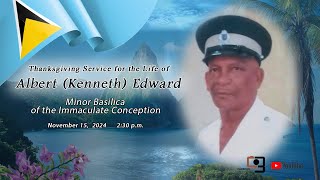 Thanksgiving Service for the Life of Albert Kenneth Edward  November 15 2024  230 pm [upl. by Liamaj]