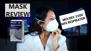 Moldex 2200 Series Amazon Mask Review Using NIOSH N95 Testing Standard [upl. by Alecia967]