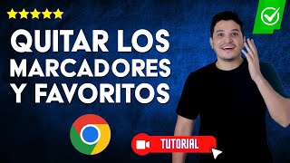 Cómo QUITAR TODOS los MARCADORES y FAVORITOS en Google Chrome  ✅Aprende a limpiar tu navegador💻 [upl. by Adnolor]