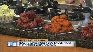 Detroit Wing Company reveals recipe to homemade sauce [upl. by Limemann68]