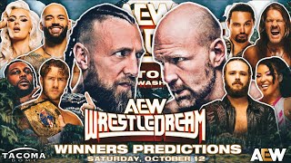 AEW Wrestledream  Winners Predictions  Boom Wrestling [upl. by Libyc823]