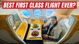 I Flew EMIRATES FIRST CLASS and it Changed EVERYTHING SIN TO MEL [upl. by Eibba]