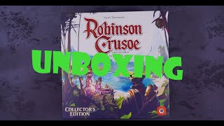 Robinson Crusoe Collectors Edition GF Unboxing [upl. by Socin]