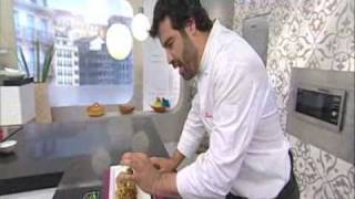 Cocina con Bruno Oteiza Brocheta de presa ibérica con arroz [upl. by Phira941]