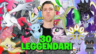 Tutti e 30 i LEGGENDARI di SPADA E SCUDO trasferibili da POKEMON HOME [upl. by Ytram]