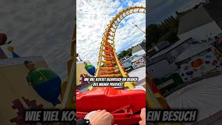 IST DER WIENER PRATER TEUER 🤑🥲 freizeitpark achterbahn darkride wasen wiesn prater shorts [upl. by Urban]