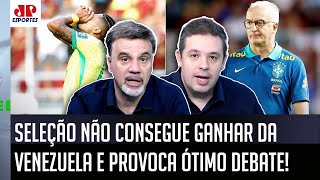 quotVAMOS FALAR A REAL Se a Copa do Mundo FOSSE HOJE a Seleçãoquot Brasil TROPEÇA contra Venezuela [upl. by Aihsenak]