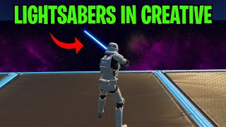 How to Get Lightsabers in Fortnite Creative Chapter 3 Season 2 [upl. by Edouard782]