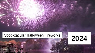 Drayton Manor Spooktacular Halloween Fireworks 2024 [upl. by Yelkcub]