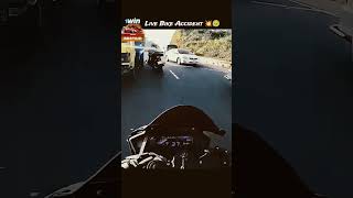 Live Bike Accident shorts rider bikeride crash accident viral motovlog bikelife [upl. by Laresa]