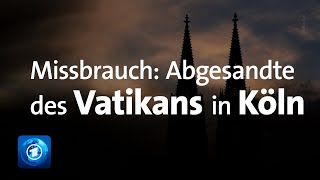 Missbrauchsfälle Ermittler des Papstes sprechen mit Opfern in Köln [upl. by Caresse]