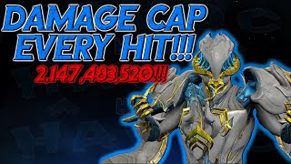 Warframe Damage cap every hit  2147483520 [upl. by Wickham]